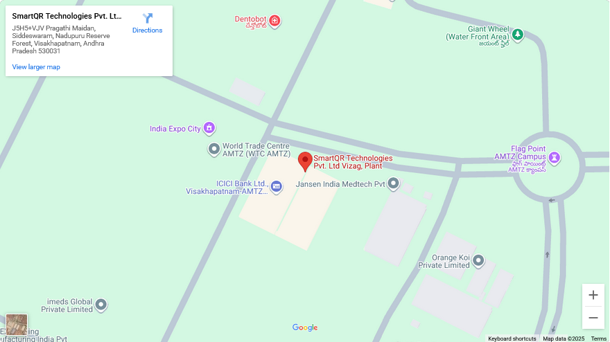 SmartQR Technologies Pvt. Ltd Vizag Plant